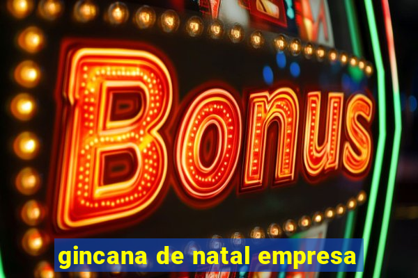 gincana de natal empresa